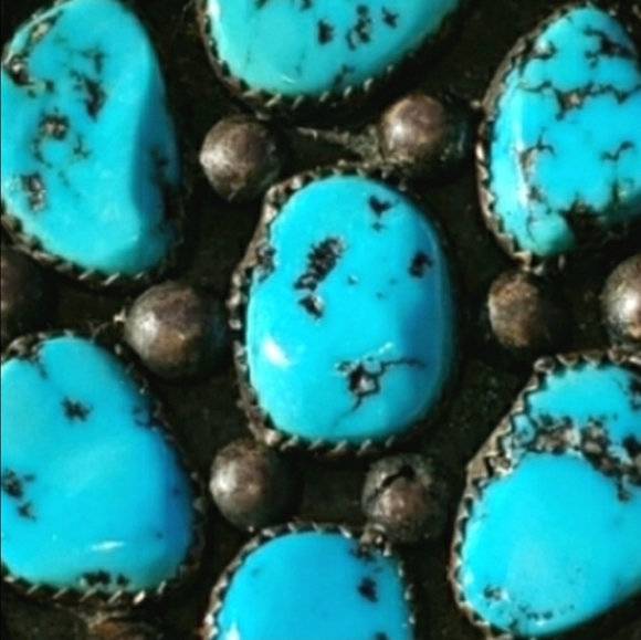 Native American Jewelry - IN MY CLOSER MANY NATIVE AMERICAN Turquoise Sterling Silver VINTAGE